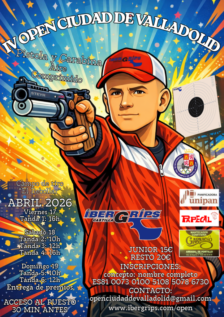 CARTEL IV OPEN CIUDAD DE VALLADOLID 2026